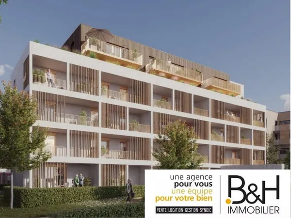 ILLKIRCH-GRAFFENSTADEN - Beau 2 pièces de 46.2m²