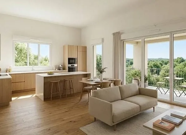 Appartement 3 pièces 64 m²