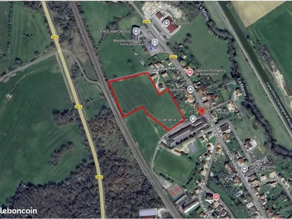 Terrain 21 234 m²