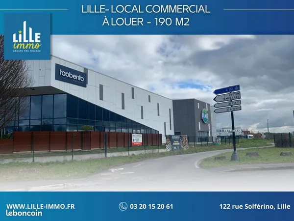 Local 190 m² LESQUIN