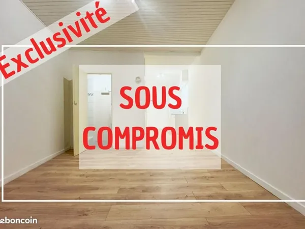 Studio 1 pièce 23 m²