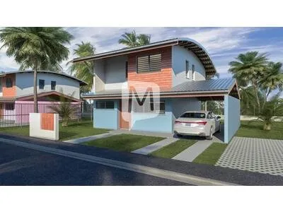 Dpt Guyane (973), à vendre MATOURY Maison individuelle T4 duplex de 90,1 m²