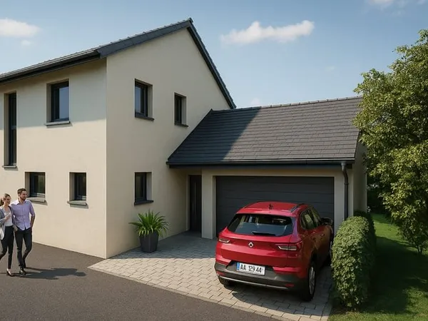 Maison neuve Moulins Les Metz 5 pièces 100.96 m2