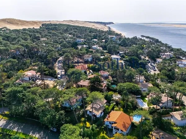 Pyla Sur Mer, Haïtza Villa De Charme Avec Vue Bassin À 200 Met