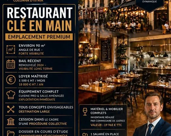 Restaurant 92 m² NICE