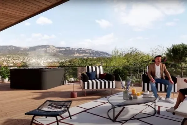 Appartement Aix Les Bains 5 pièces 148 m2 - Attique - proche lac