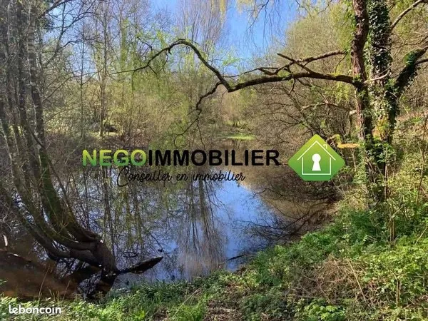 Terrain 9 355 m² Saint Vincent Sur Graon