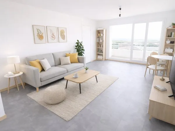 Appartement 4 pièces 72 m²