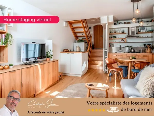 Duplex 6 couchages avec terrasse et parking