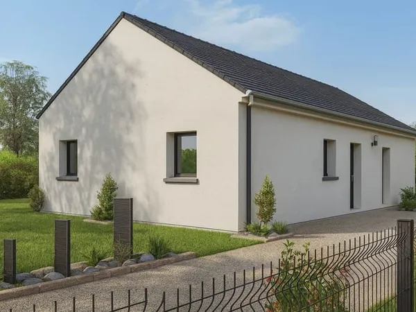 Projet de construction d'une maison 95 m² avec terrain à MESNIL-ROC'H (35)