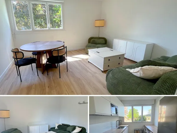 T3 meublé 58m² - rénové 2026 - 2 chambres - 995 CC