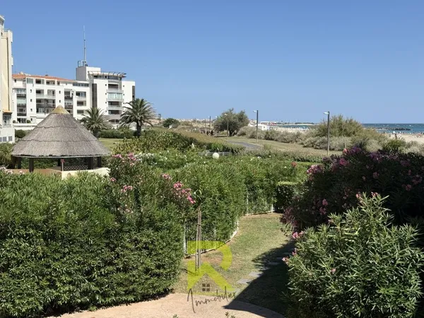Le Cap D'Agde Mail de Rochelongue - vue mer