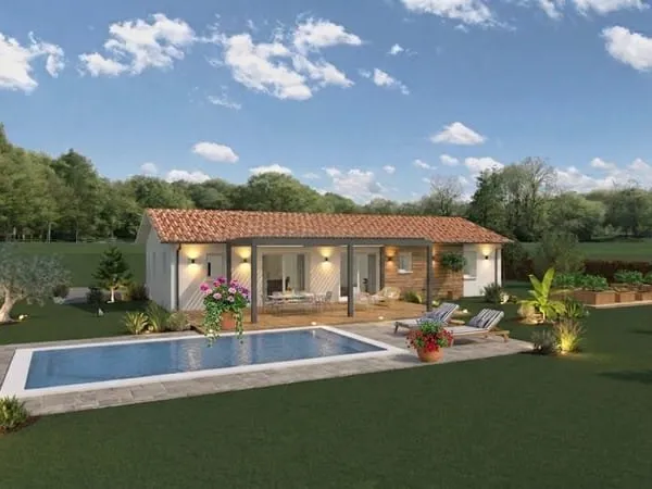 Votre villa neuve 100 m² entre Terre et Océan - à St-Geours-de-Maremne - Grand terrain