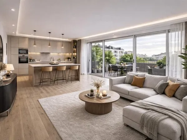 SUPERBE 3 PIÈCES avec BALCON - ÉTAGE ÉLEVÉ et agencement idéal