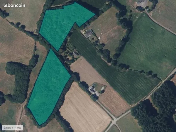 Terrain 27100 m² Carelles