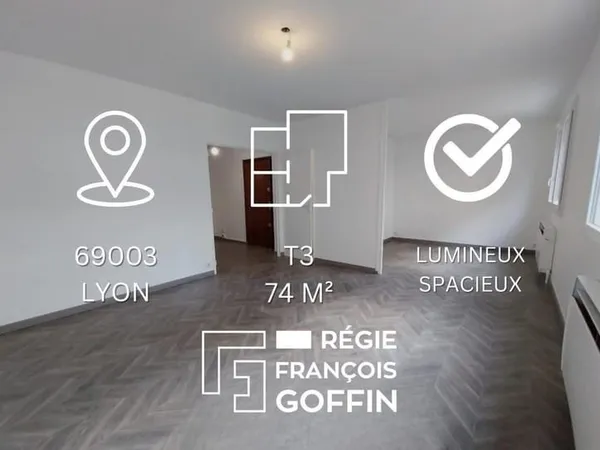 25 RUE ROPOSTE 69003 LYON - GRAND T3 RENOVE