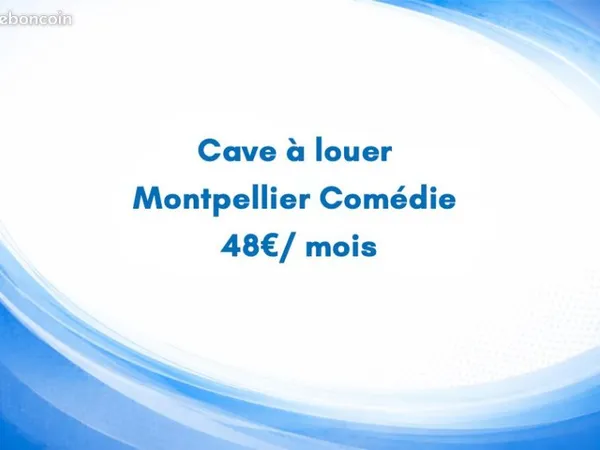 Cave Montpellier 6m2