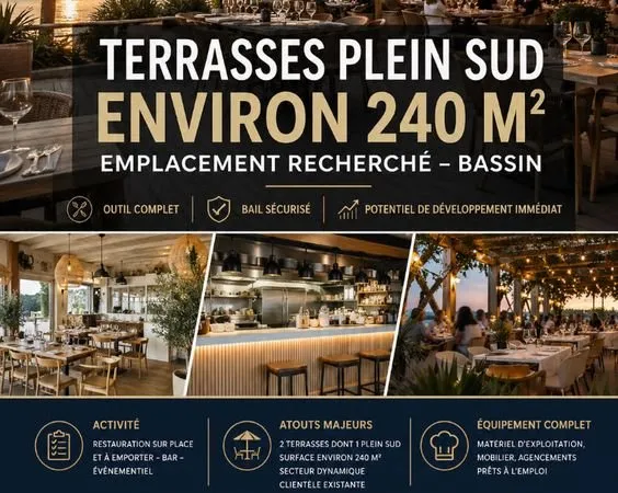 Restauration 242 m² ANDERNOS LES BAINS