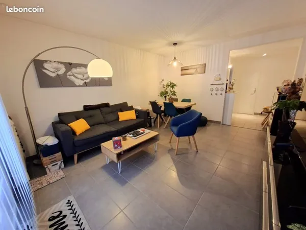 Duplex avec jardin