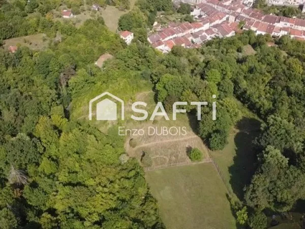 Terrain rare 8199 m², potentiel constructible