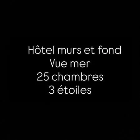 Hôtel murs et fonds