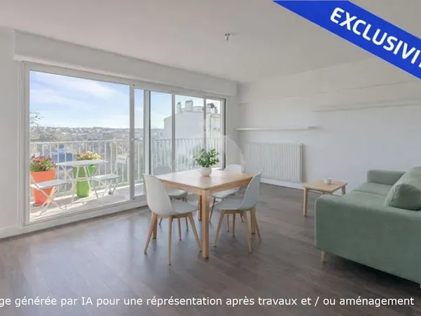 Appartement 3 pièces 64 m²