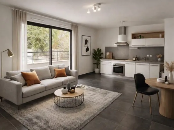 Appartement 2 pièces 42 m²