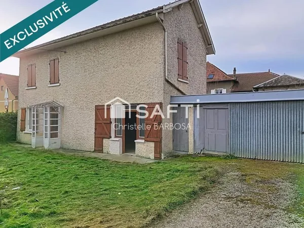 DOL0MIEU - Maison à rénover - 85 m² - Grand terrain de 1050 m²