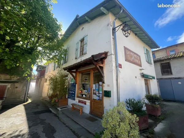 Boulangerie artisanale au feu de bois et son épicerie bio + de 22 ans d'histoire, four Voisin à gueu