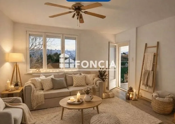 Appartement 3 pièces 57 m²