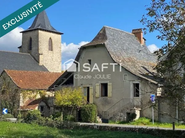 Maison de village à rénover (CLAUNHAC - 12260)