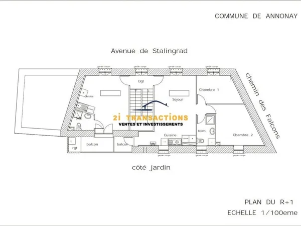 Immeuble de rapport 311 m²