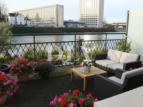 MELUN VUE SEINE - RESIDENCE DE STANDING 94M² RDC- 3CH - TERRA