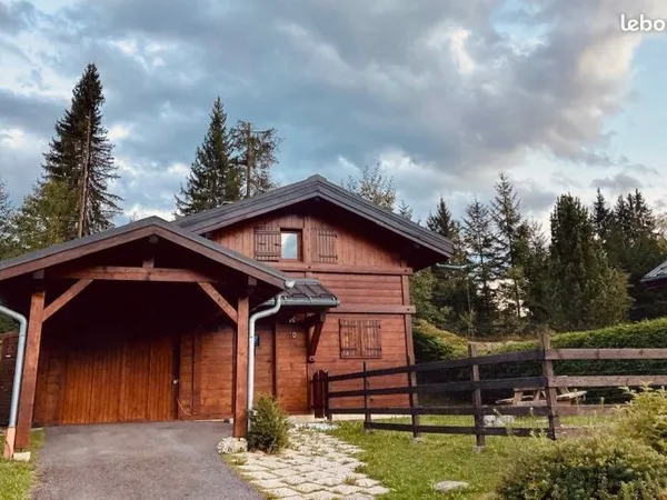 Chalet Ski 4 pièces - 3 chambres - Les Carroz d'Arâches (Grangettes)- Forêt et pistes à pied