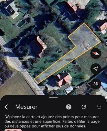 Terrain à bâtir viabilisé 900 m2