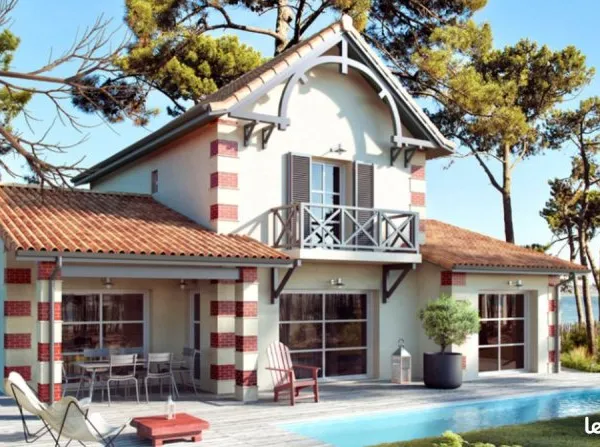 Terrain 1 100 m² Le Teich