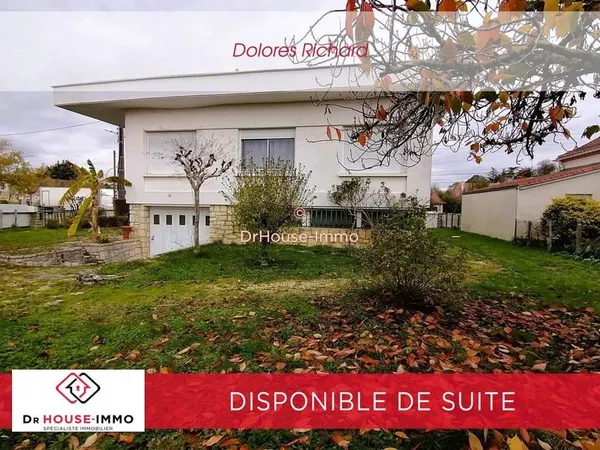 Maison de 100 m² avec 3 chambres, jardin, garage 24700 Montpon Ménestérol