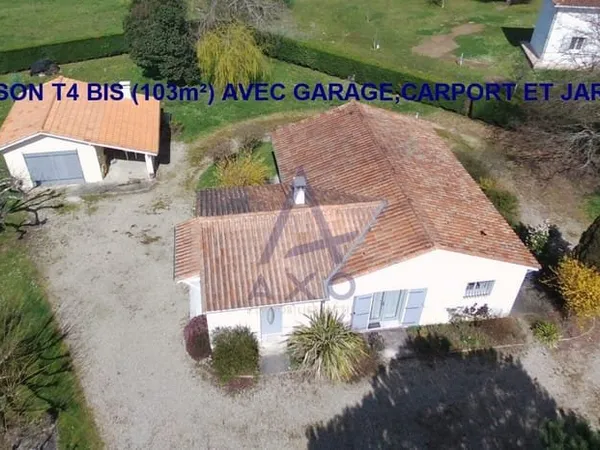 Maison Location Saint-Ciers-d'Abzac 5p 103m² 241000€