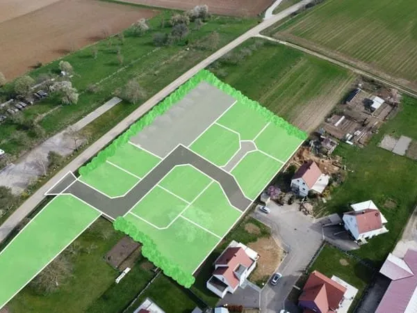 Terrain de 320 m² à GOTTESHEIM (BAS-RHIN)