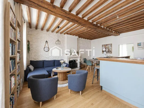 Appartement 2 pièces 49m²