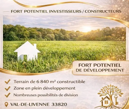 Grand terrain Constructible