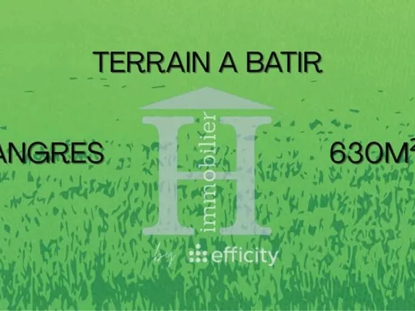 Terrain 630 m²