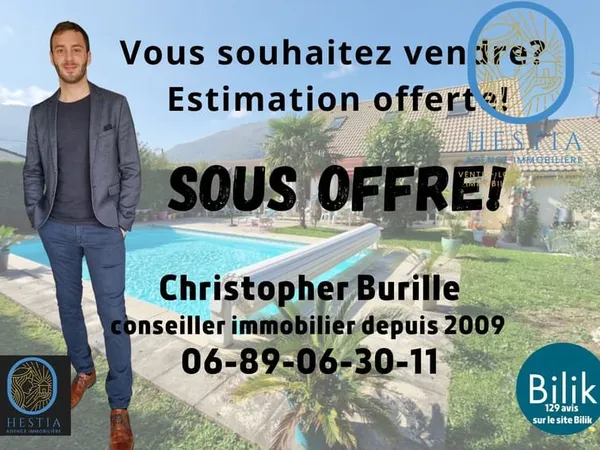 Voreppe villa 119 m2 avec piscine