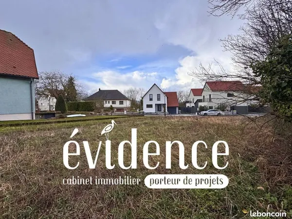 Terrain 1660 m² BOURGHEIM