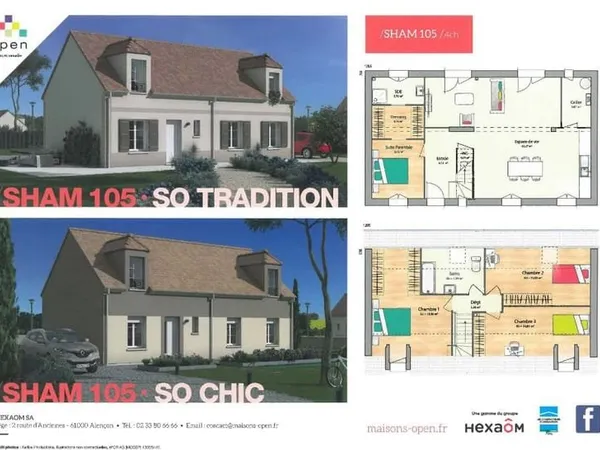 Maison 4 pièces 80 m²