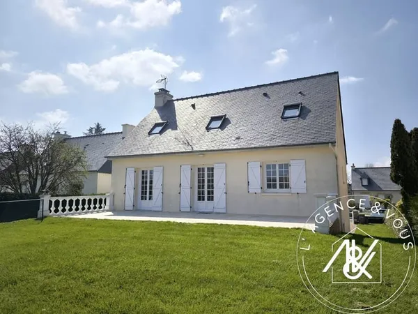 Maison sur sous-sol complet, 146 m2, 6 pièces, 4 chambres;