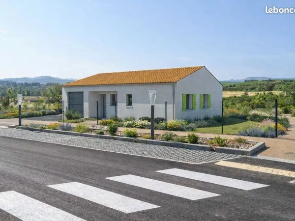 Maison neuve RE2020 dès 209 900 - 15 ans sans taxe foncière - T4 + garage + jardin + clôture - Couff