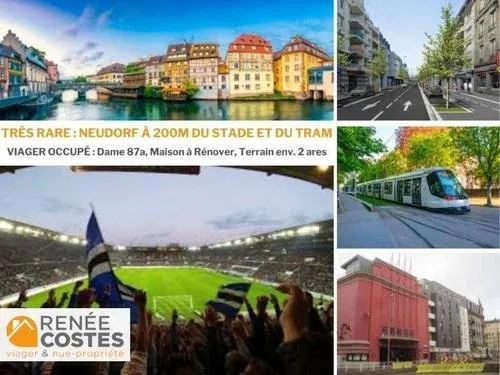 Viager occupé - F88 ans - STRASBOURG (67100)