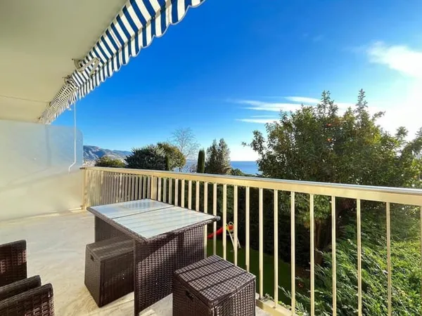 Appartement 2 pièces vue mer Roquebrune-Cap-Martin