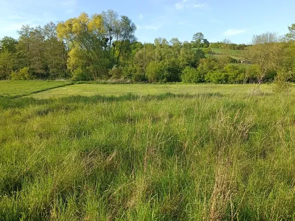 À vendre terrain constructible hors lotissement - 13,64 ares - Sans vis a vis arrière